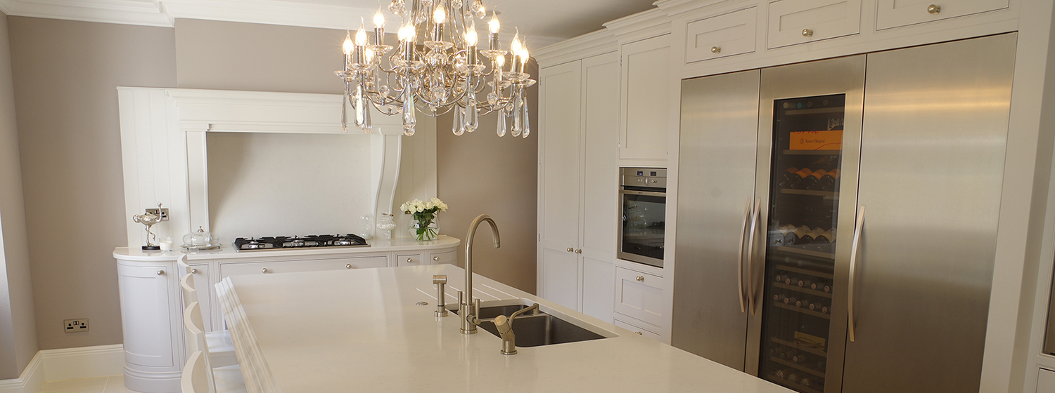 traditional handpainted shaker kitchen